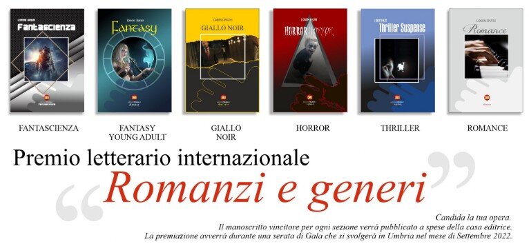 Premio Letterario Romanzi e generi di Edizioni Italiane